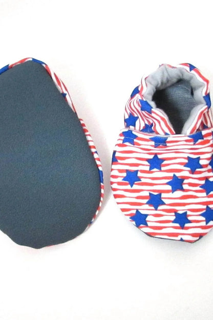 Cabooties - Baby Stars And Stripes Canvas Shoes - Rack Hunt