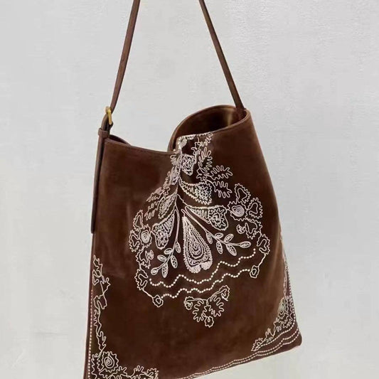Women's Boho Embroidered Shoulder Bag