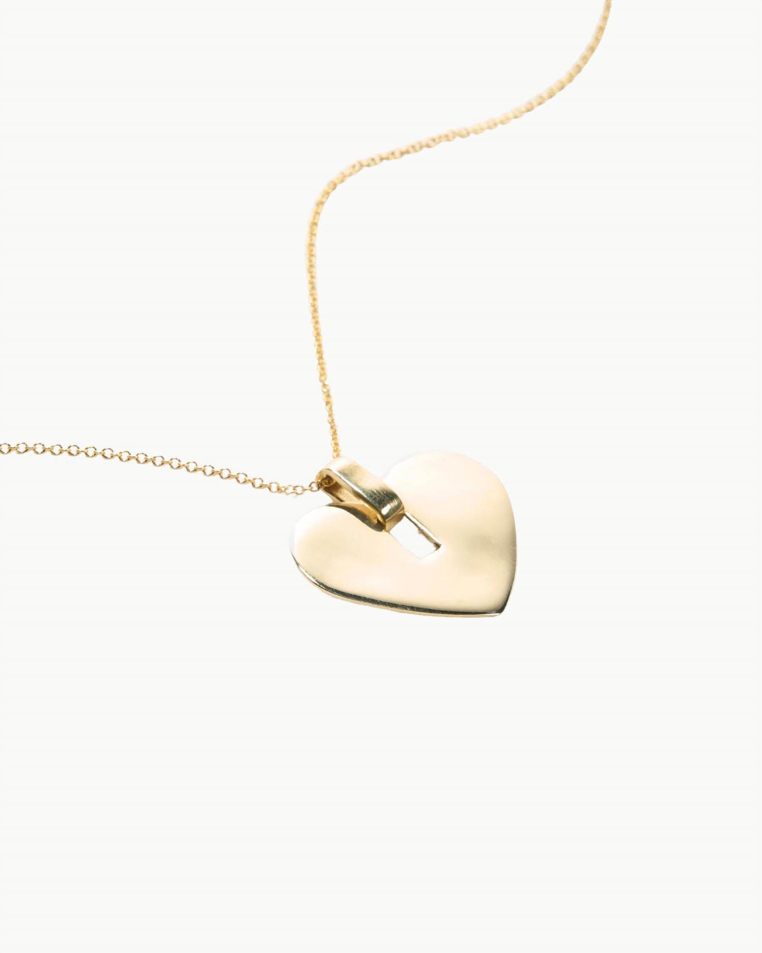 Odette New York - Women's Heart Tag Necklace - Rack Hunt -