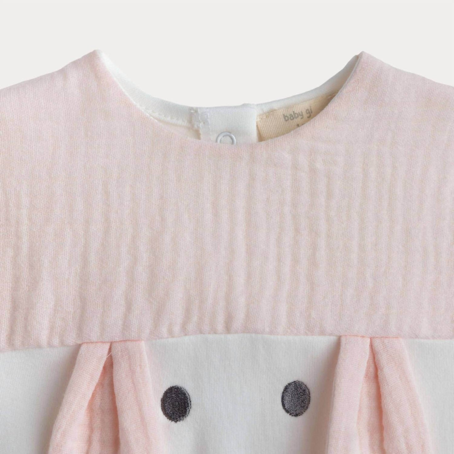 Baby Gi - Girl's Bunny Baby Grow For Cozy Cuddles Rompers - Rack Hunt -