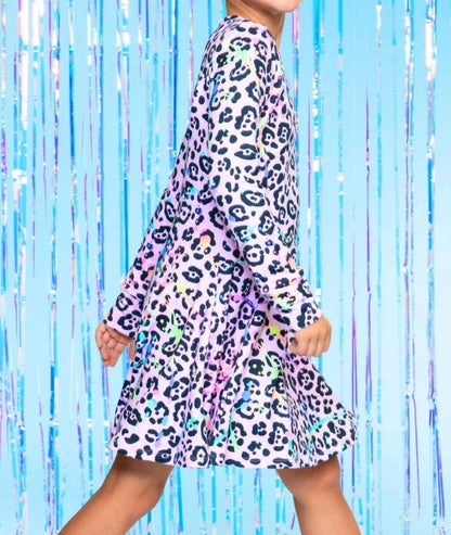 Simply Soft Long Sleeve Twirl Dress