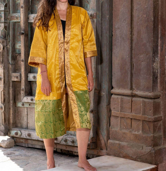 StandAwt - Silk Saree One Size Kimono - Rack Hunt -