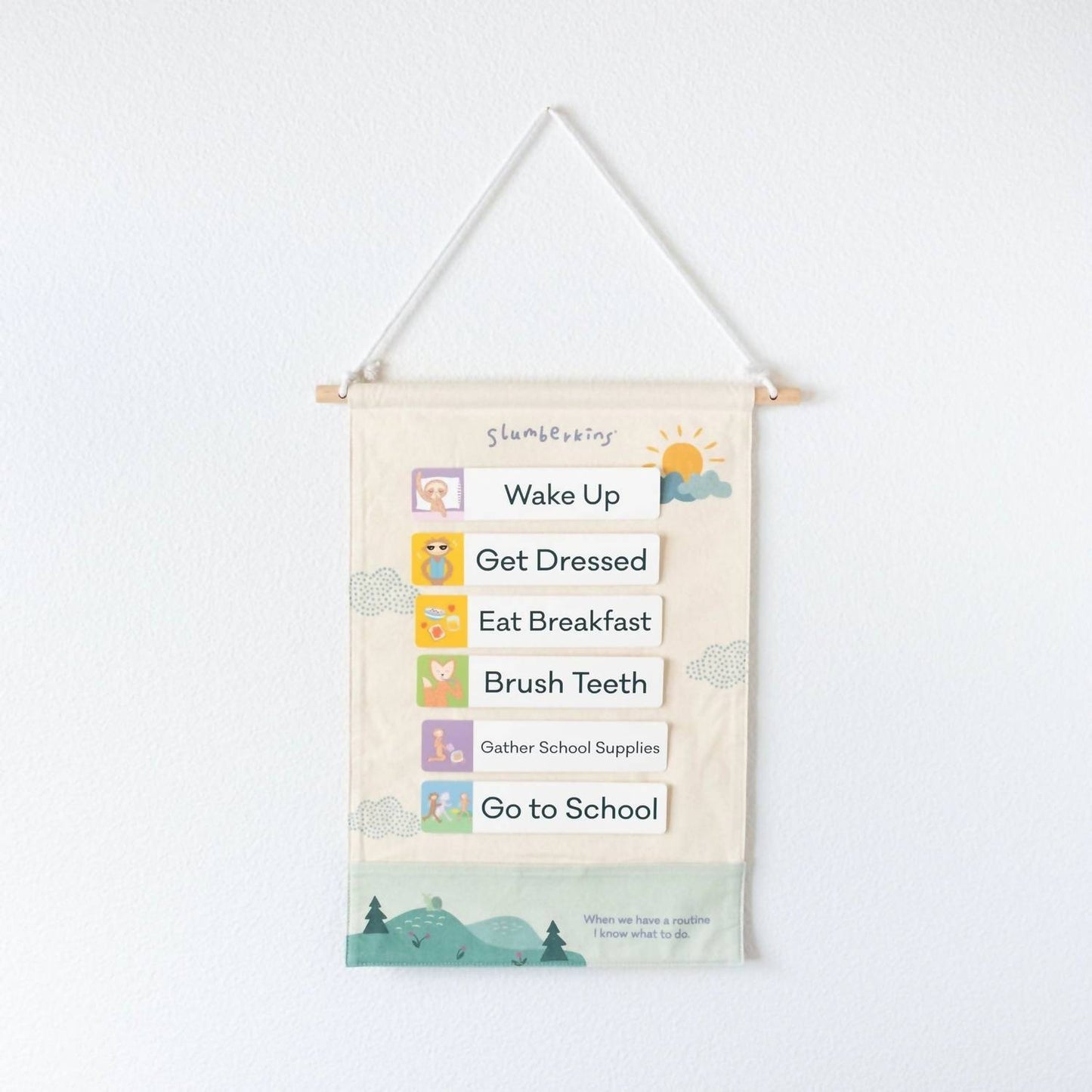 Kid's Routines Visual Schedule