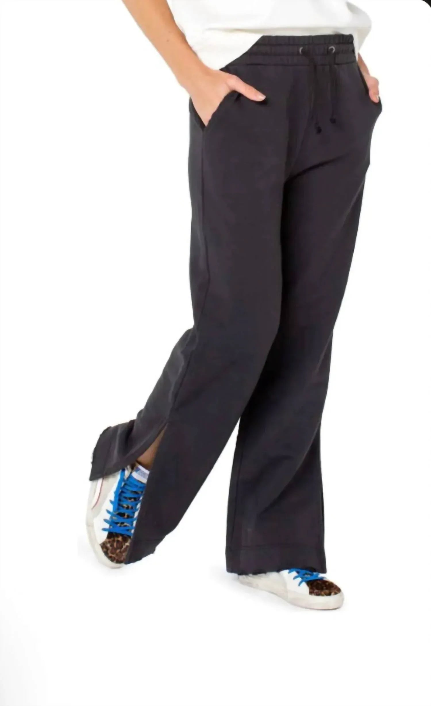 SERRA - The Chute Tie Waist Slit Pants - Rack Hunt