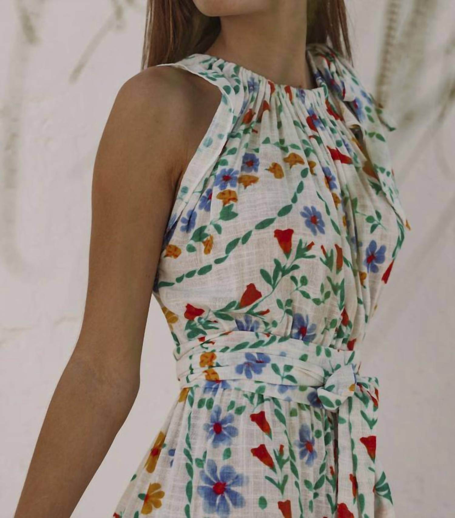 Soler - Malta Bow Tie Knee Length Dress - Rack Hunt