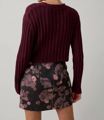 Sunday Edition - Twisted Sweater Top - Rack Hunt