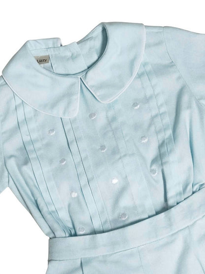 Boy's Embroidered Two Piece Set