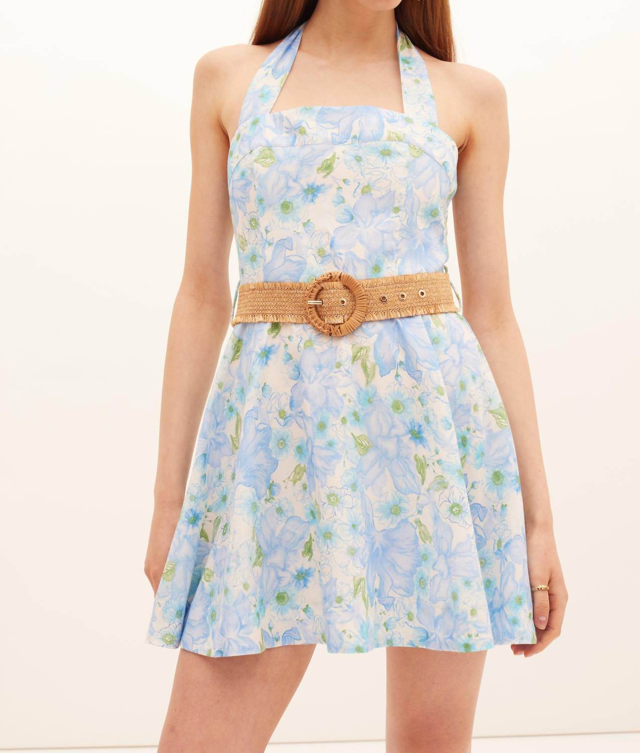 Kate Ford - Poinsettia Halter Mini Dress - Rack Hunt -