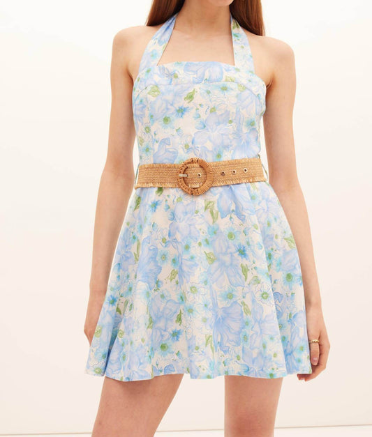 Kate Ford - Poinsettia Halter Mini Dress - Rack Hunt -