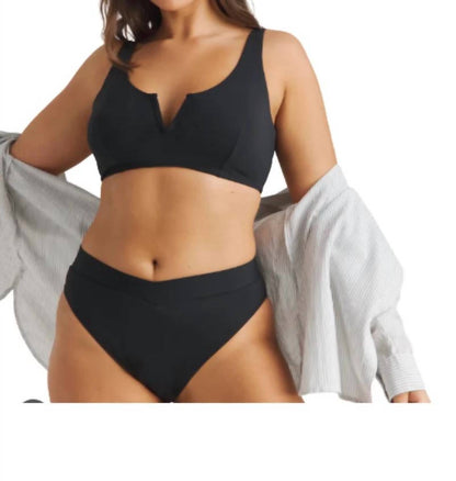 Deep V-neck Bra