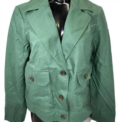 Talbots - Women's Patch Pockets Cropped Jacket - Rack Hunt