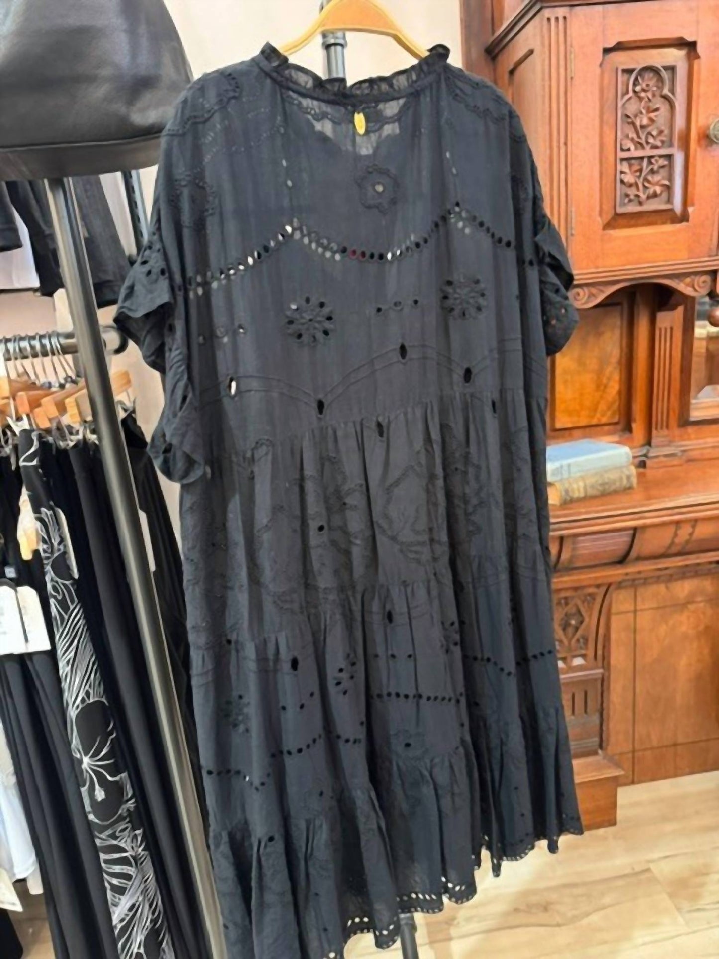 Rose Button Down Dress
