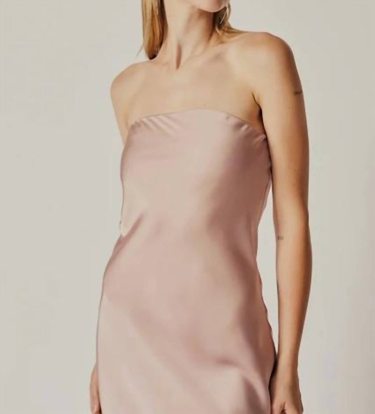 Platanus Strapless Midi Dress