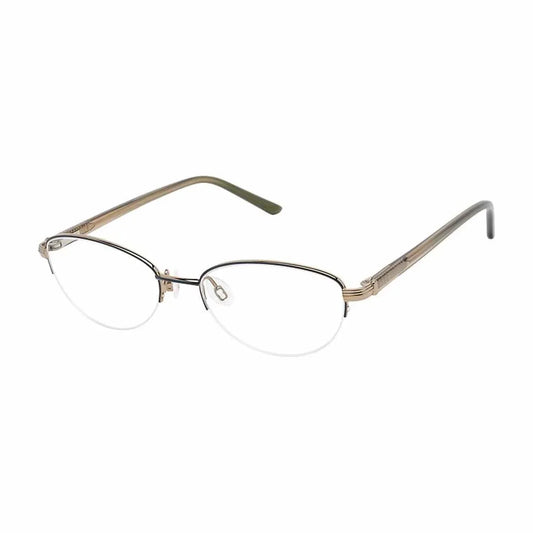 ELLE - Women's El13572 Full-rim Frame Rx-ready Eyeglasses - Rack Hunt