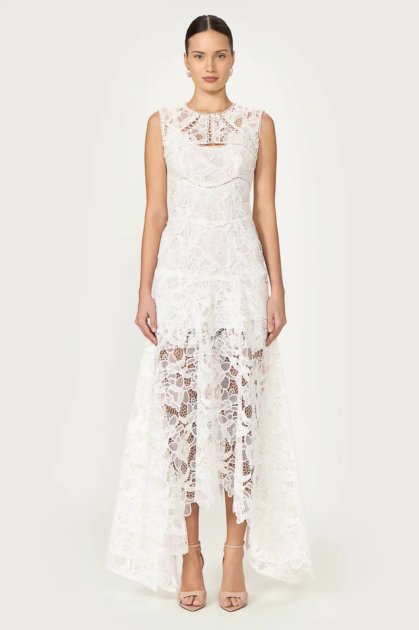 Janica Guipure Lace Gown