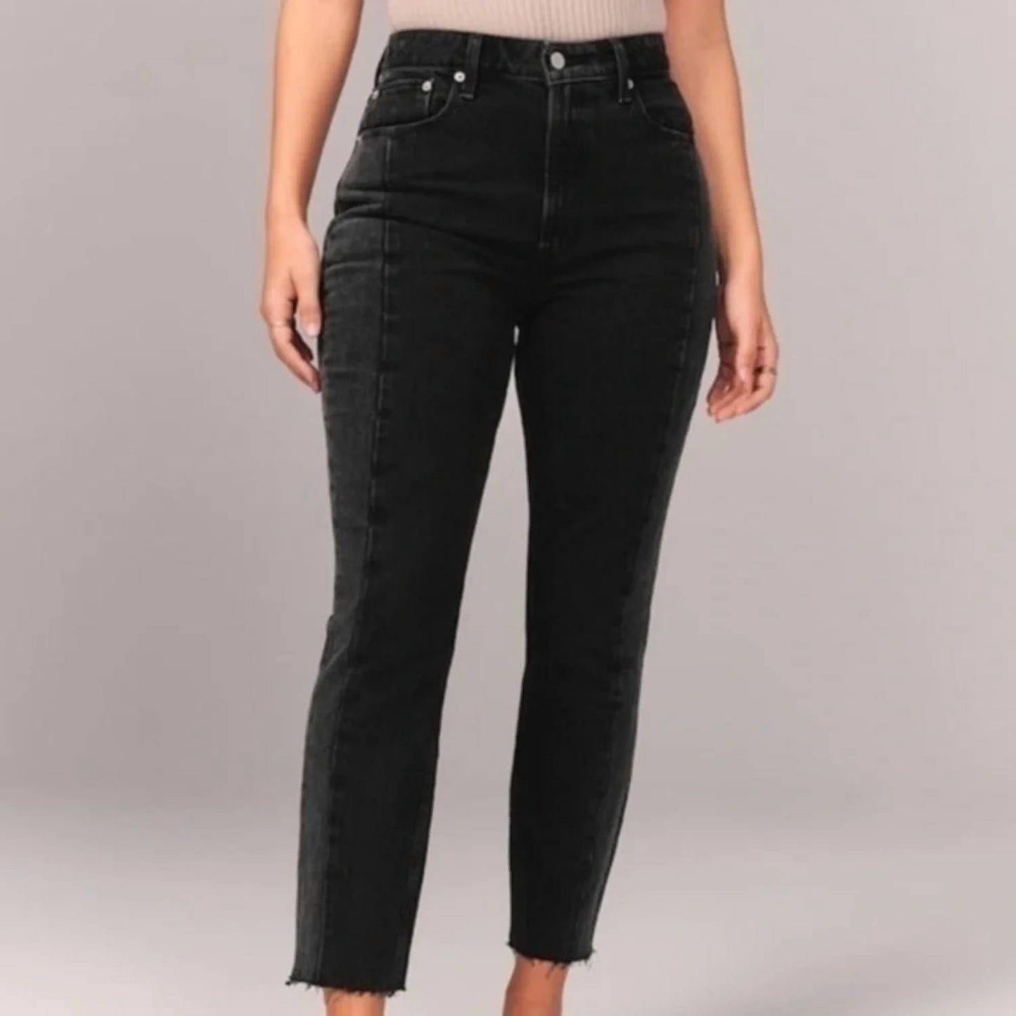 Curve Love High Rise Mom Jeans