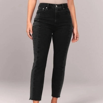 Curve Love High Rise Mom Jeans