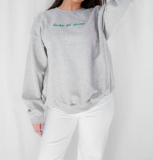 Lucky Crewneck Sweatshirt