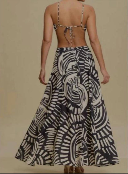 Tribal Ring Maxi Dress