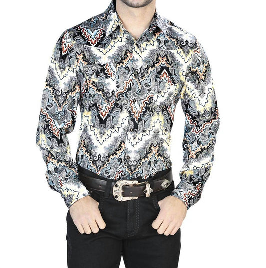 El Señor De Los Cielos - Casual Long Sleeve Shirt - Rack Hunt -