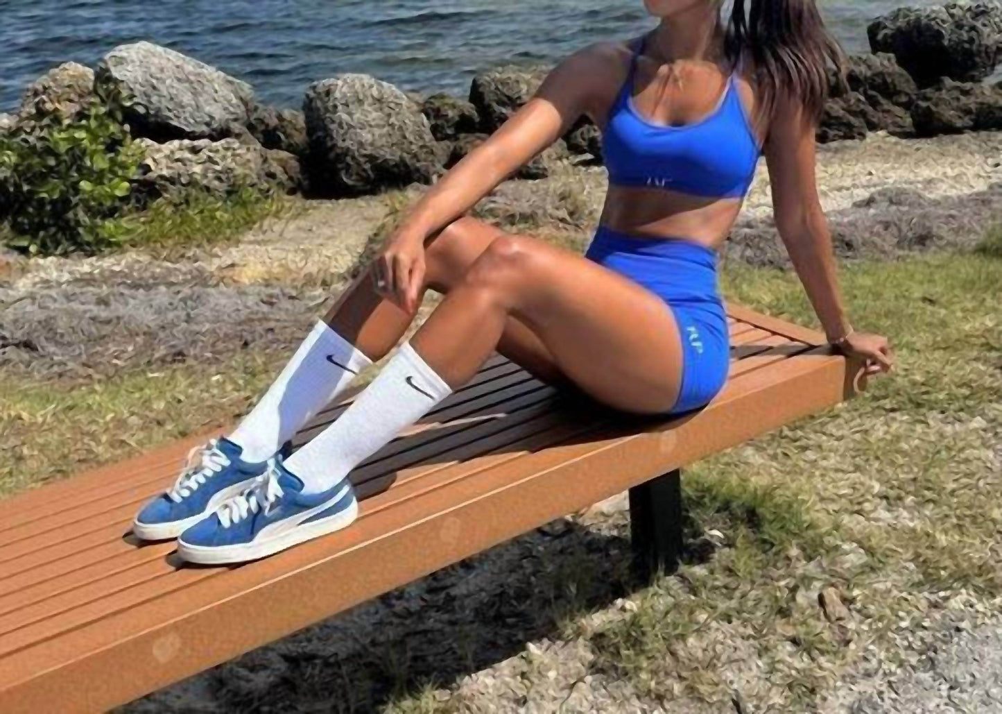 Rockstar Peach - Sienna V Back Shorts - Rack Hunt -