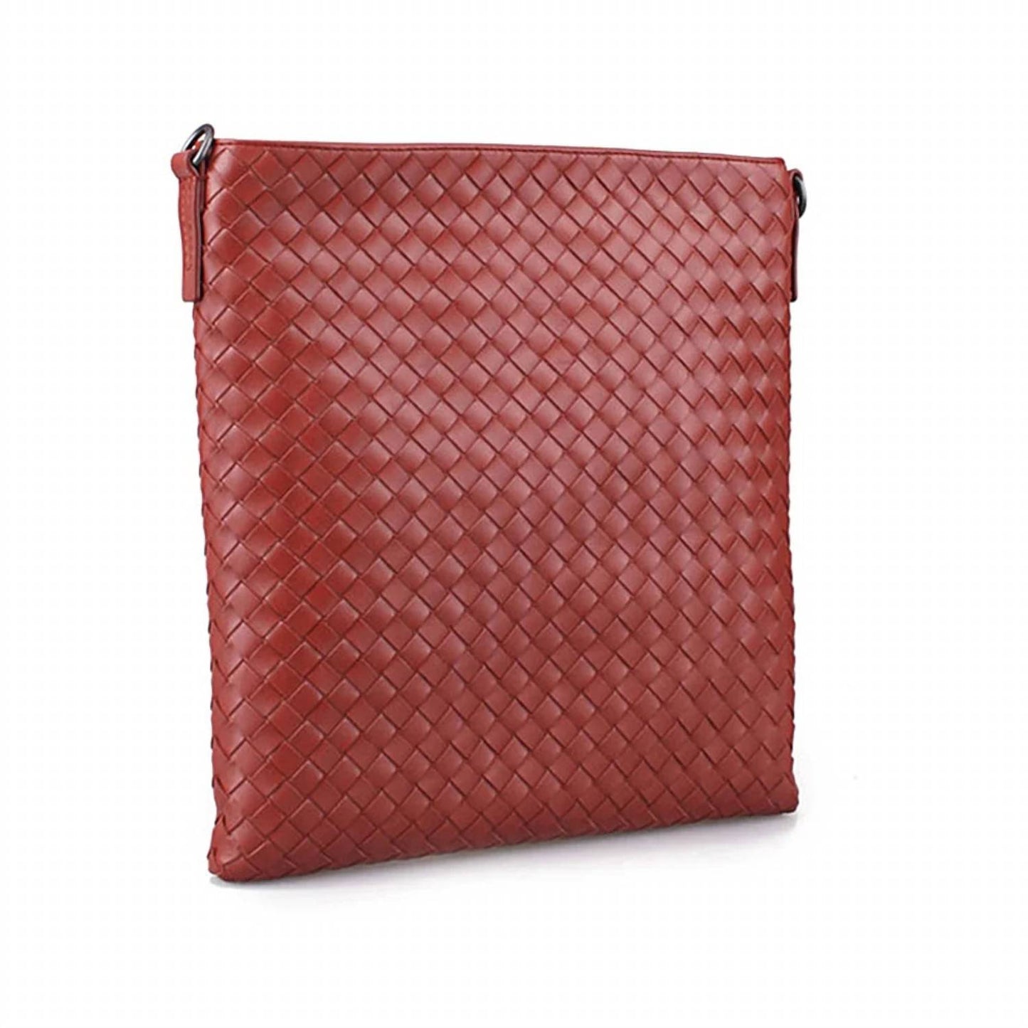 Women's Intrecciato Weave Messenger Bag