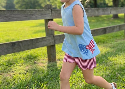 Kids' Patriotic Short Set