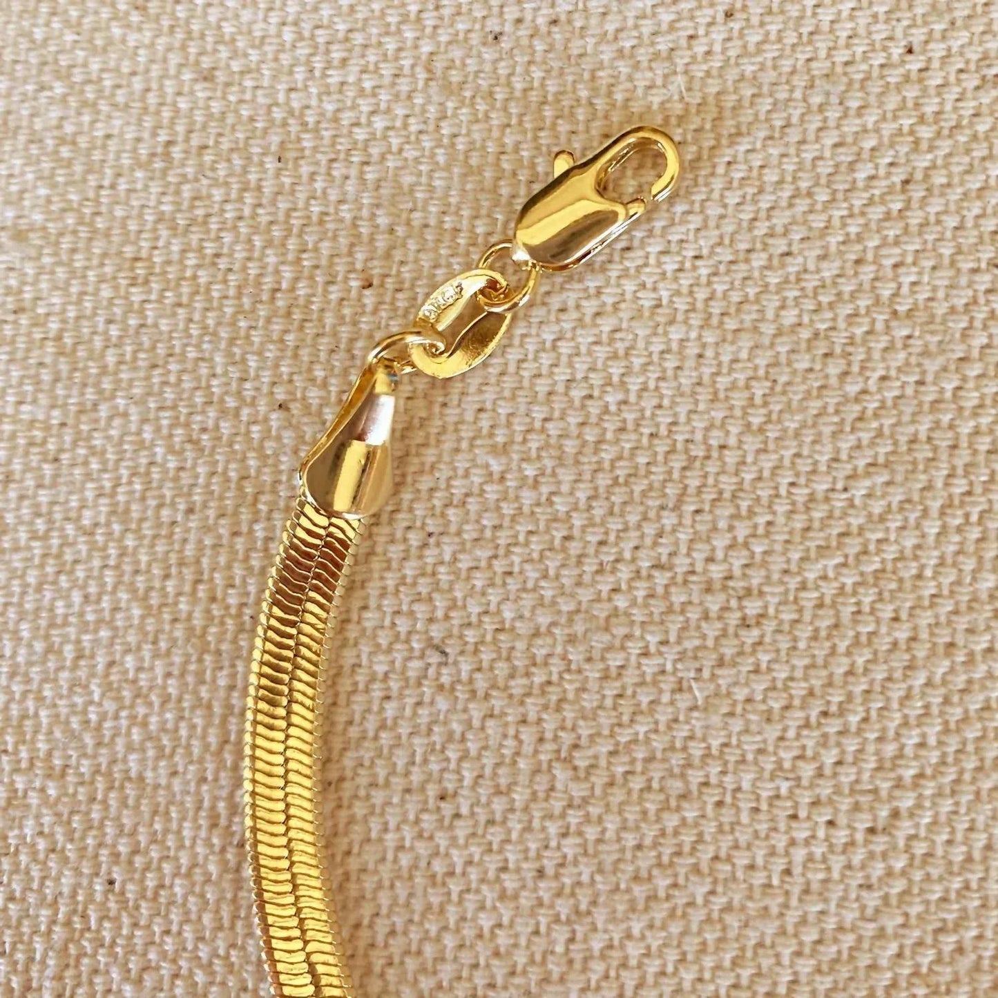 GoldFi - Women's Herringbone Bracelet - Rack Hunt