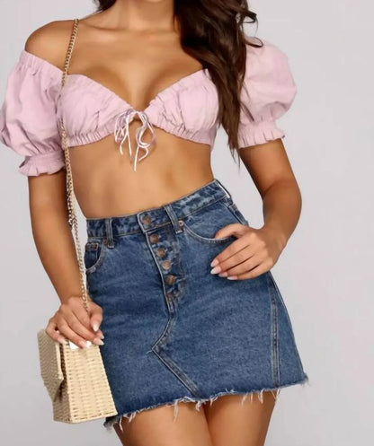 O.VIANCA - Crop Top - Rack Hunt