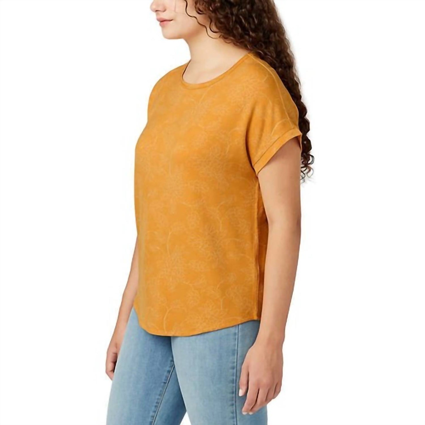Crewneck Short Sleeve Top