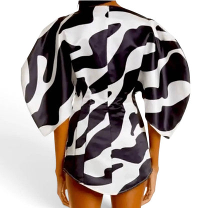Jessica Puff Sleeve Mini Dress