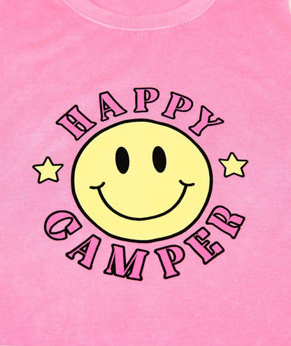 Girls Happy Camper Tank Top