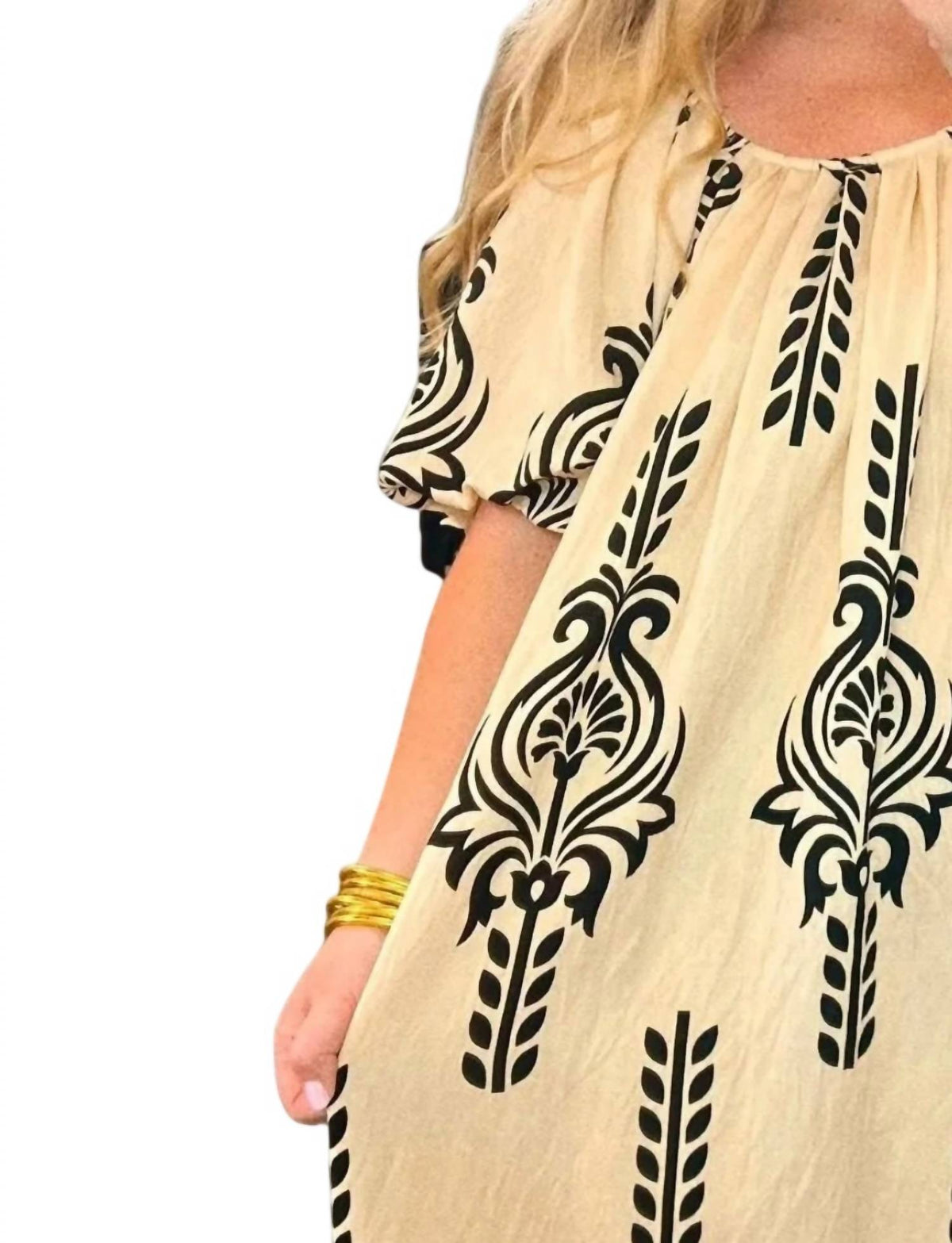 Women's Lindsey Puff Sleeve Dress