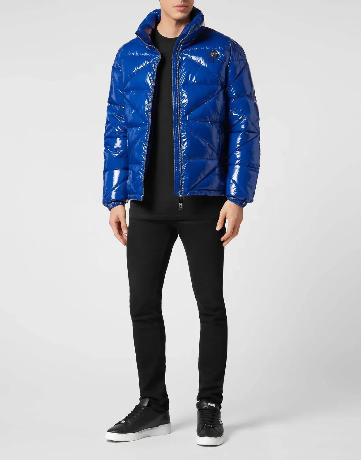 PHILIPP PLEIN - Quilted Hexagon Down Jacket - Rack Hunt