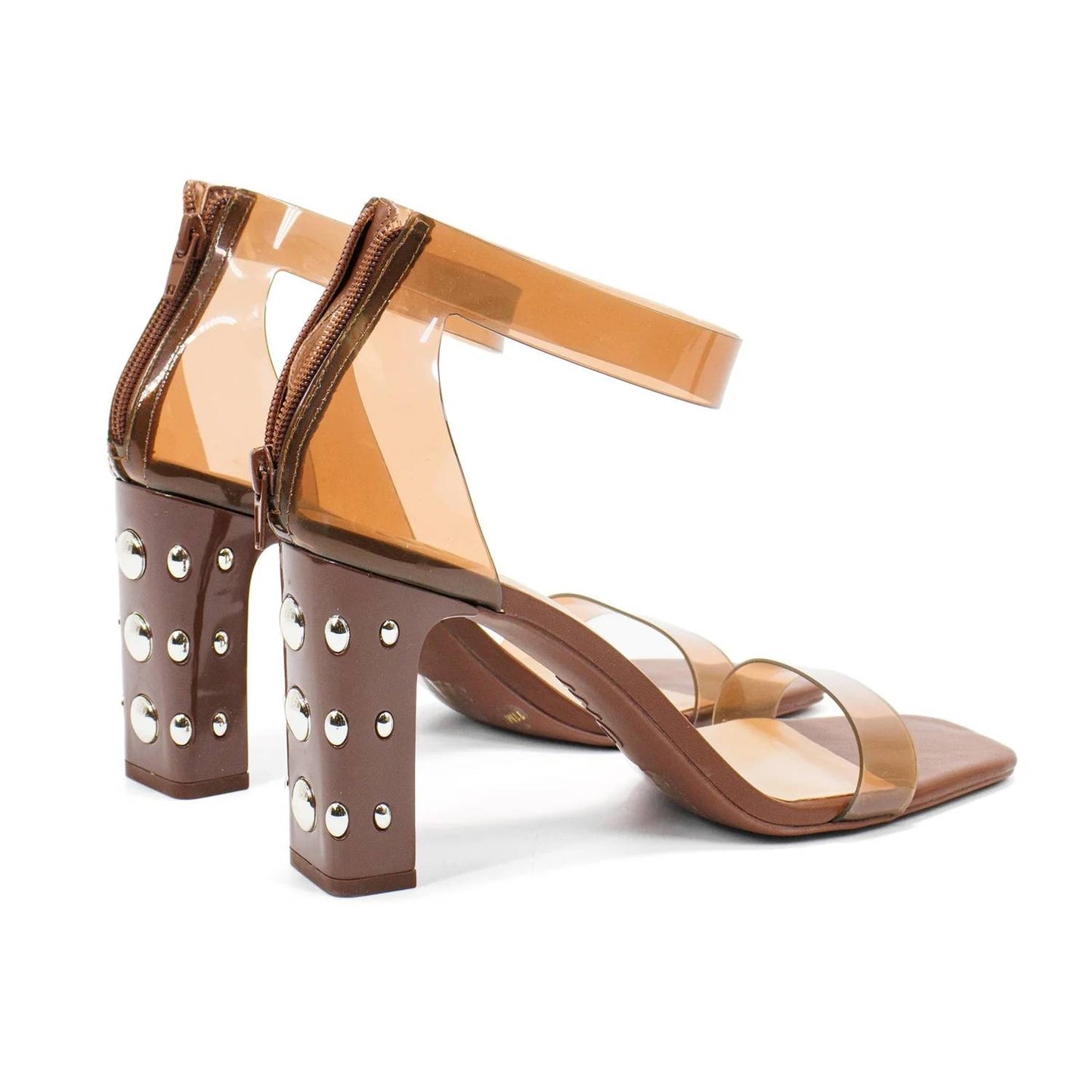 Women's Makenna Two Piece Clear Vinyl Dress Sandal