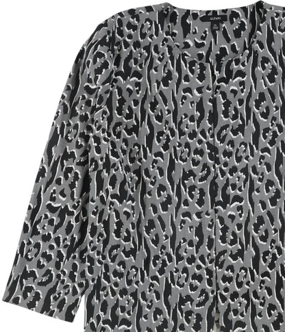 Women's Printed Jacquard A Line Jacket