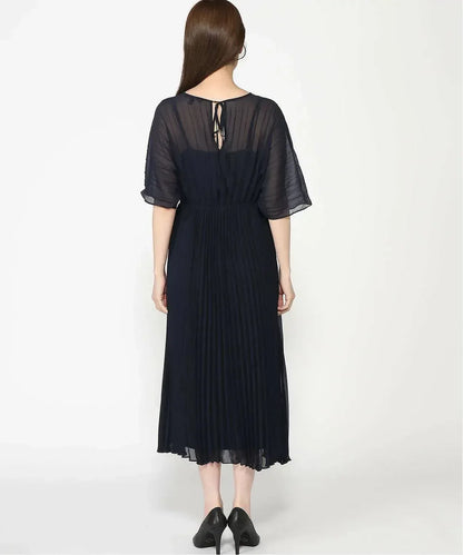 Banana Republic - Chiffon Pleated Maxi Dress - Rack Hunt