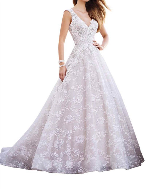 Martin Thornburg - V-neck Wedding Gown - Rack Hunt