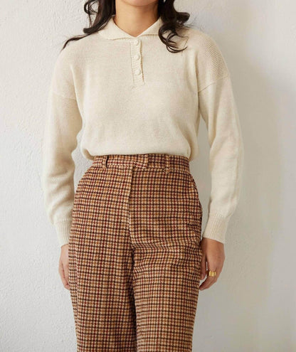 Rose Velvet - Penny Baby Alpaca Wool Sweater - Rack Hunt