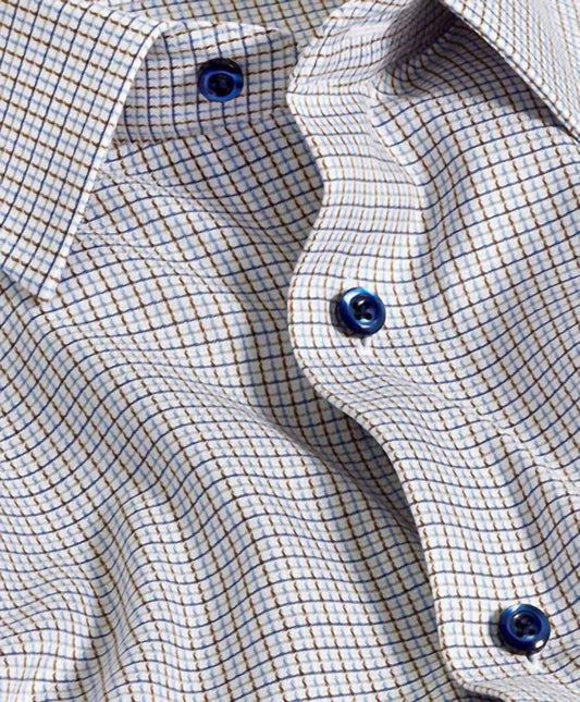 Men's Textured Dobby Dress Shirt