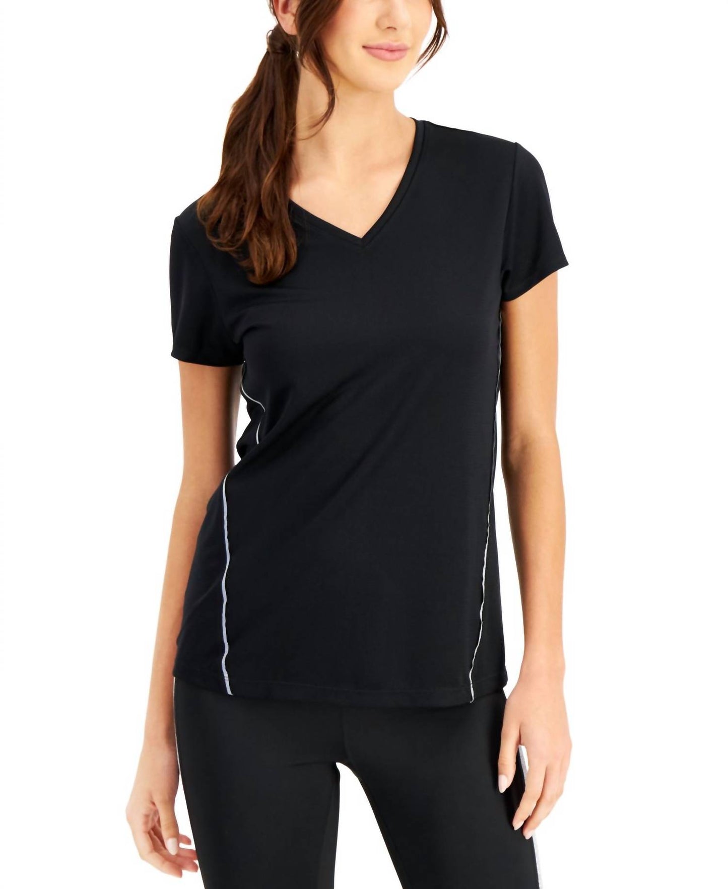 Active Reflective V-neck T-shirt