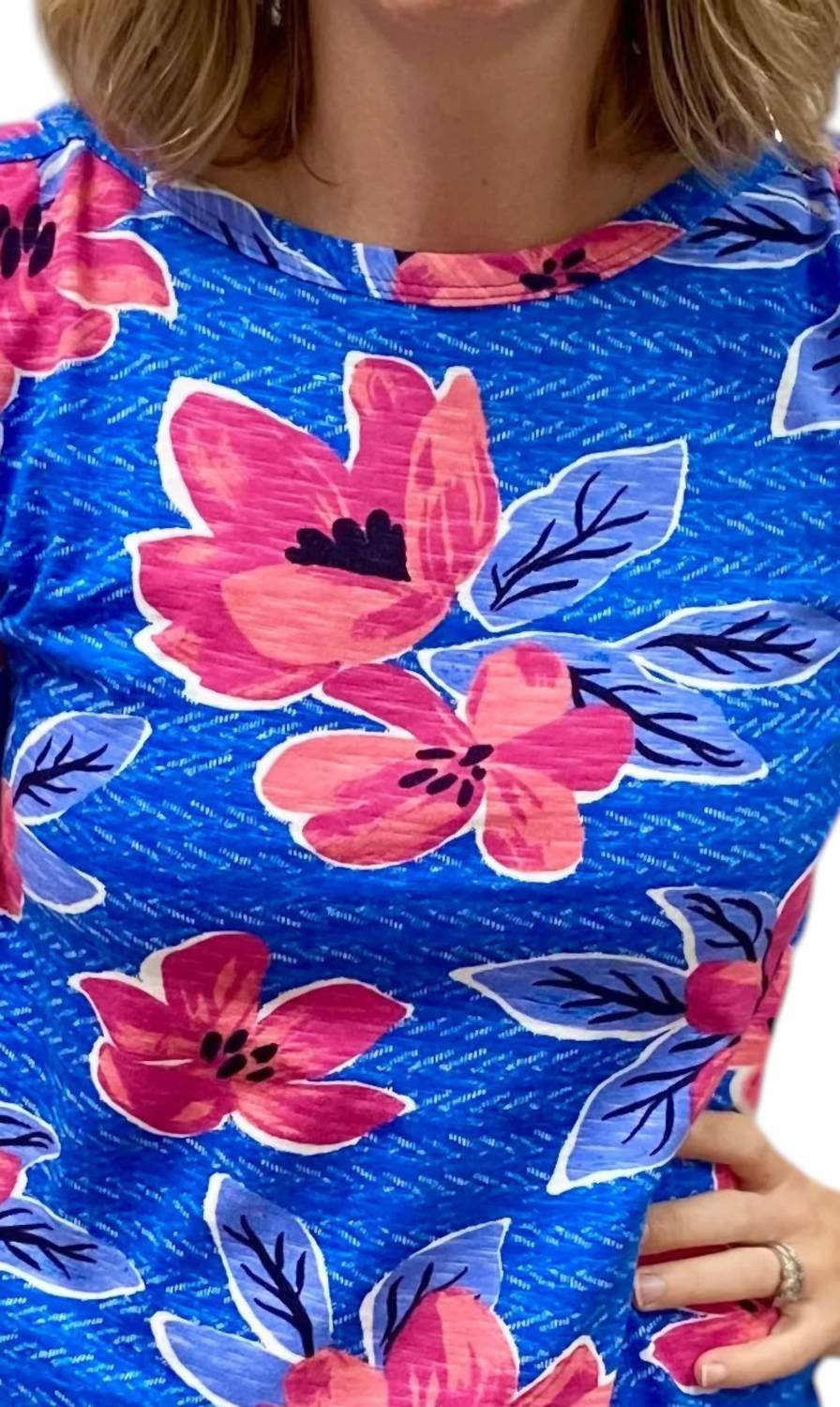 Capelton Road - Bateau Floral Mini Dress - Rack Hunt -