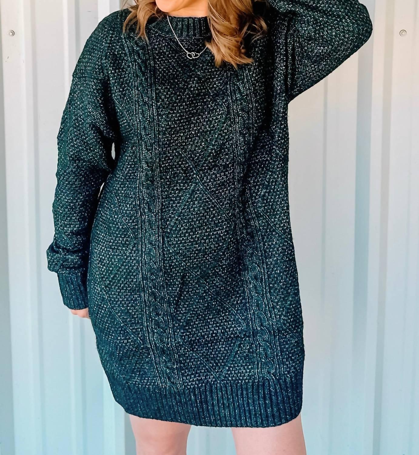 JUNIPER BLVD - Long Sleeve Sweater Dress - Rack Hunt