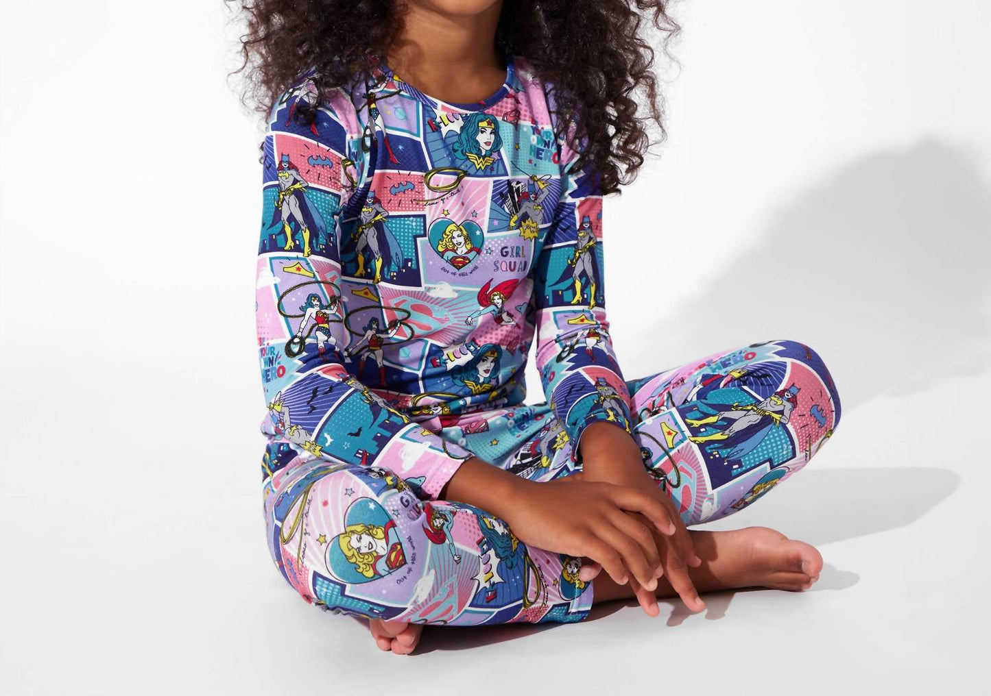 Justice League Heroines Bamboo Pajamas