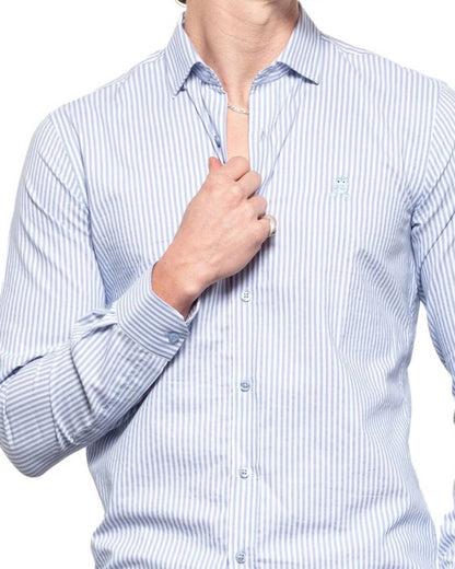Frog Striped Button Down Shirt
