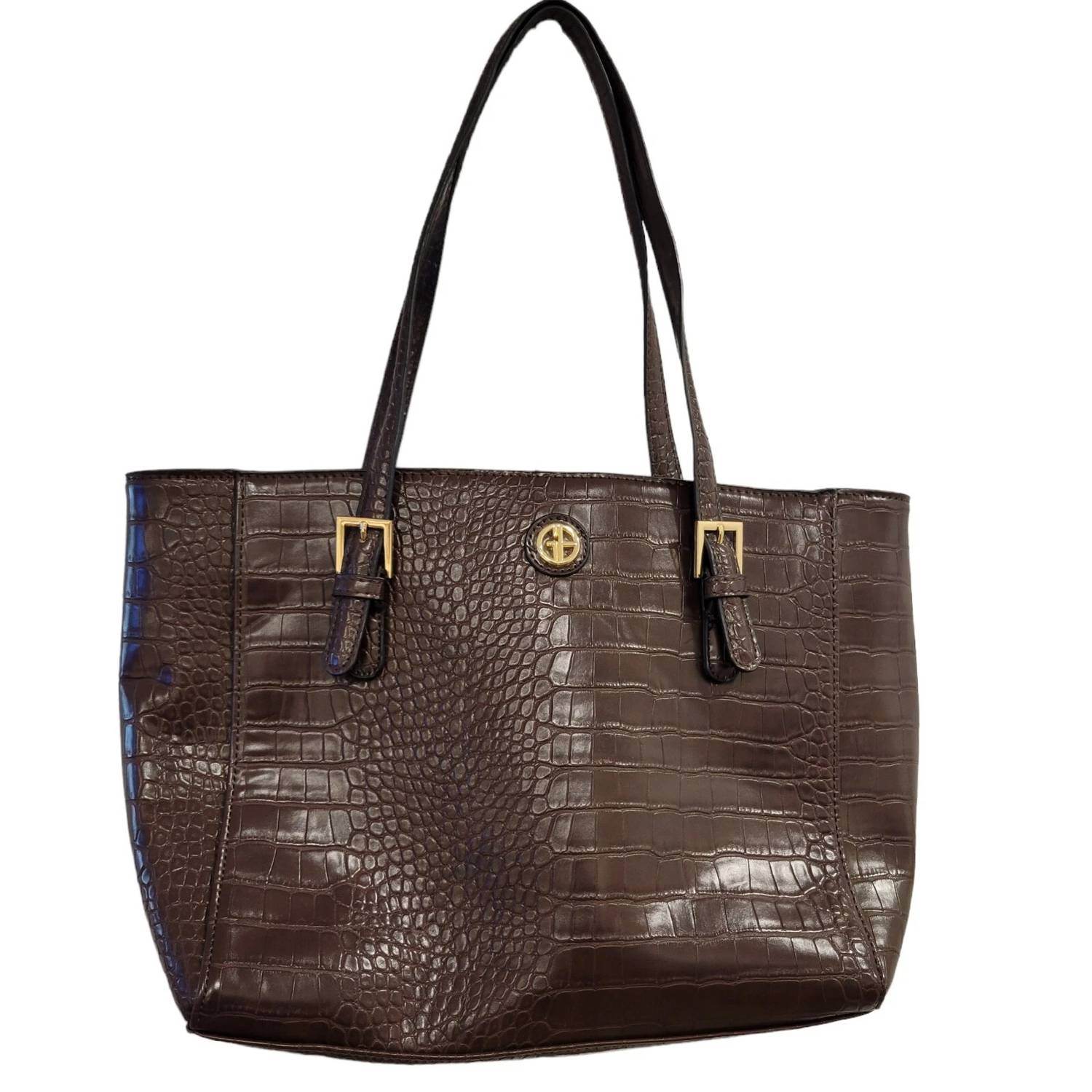 Giani Bernini - Croc-embossed Tote Bag - Rack Hunt -