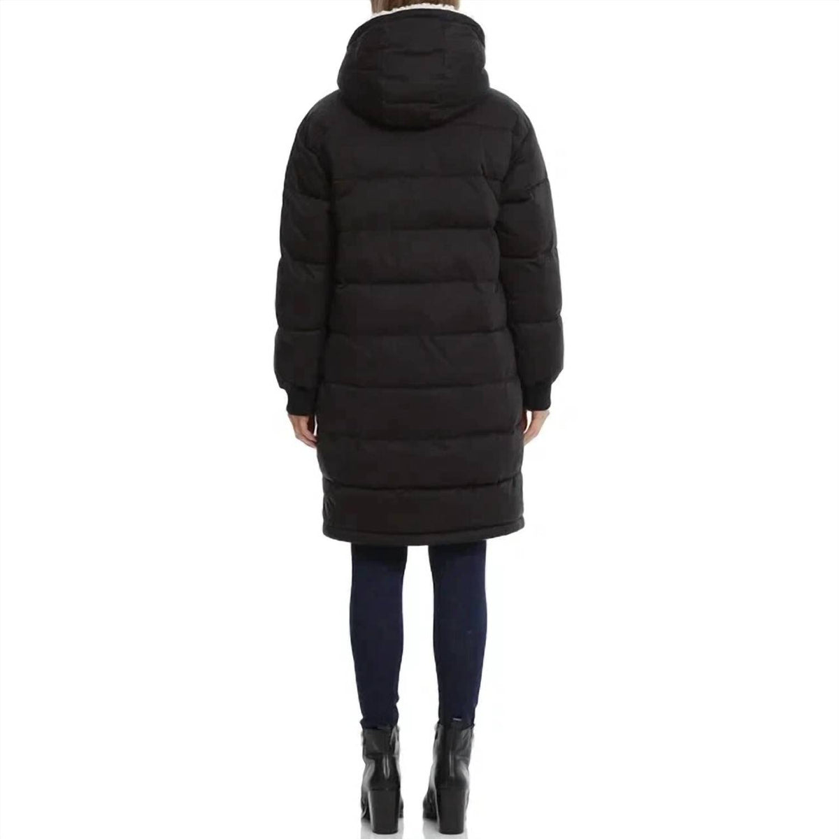 Fux Fur-lined Puffer Coat