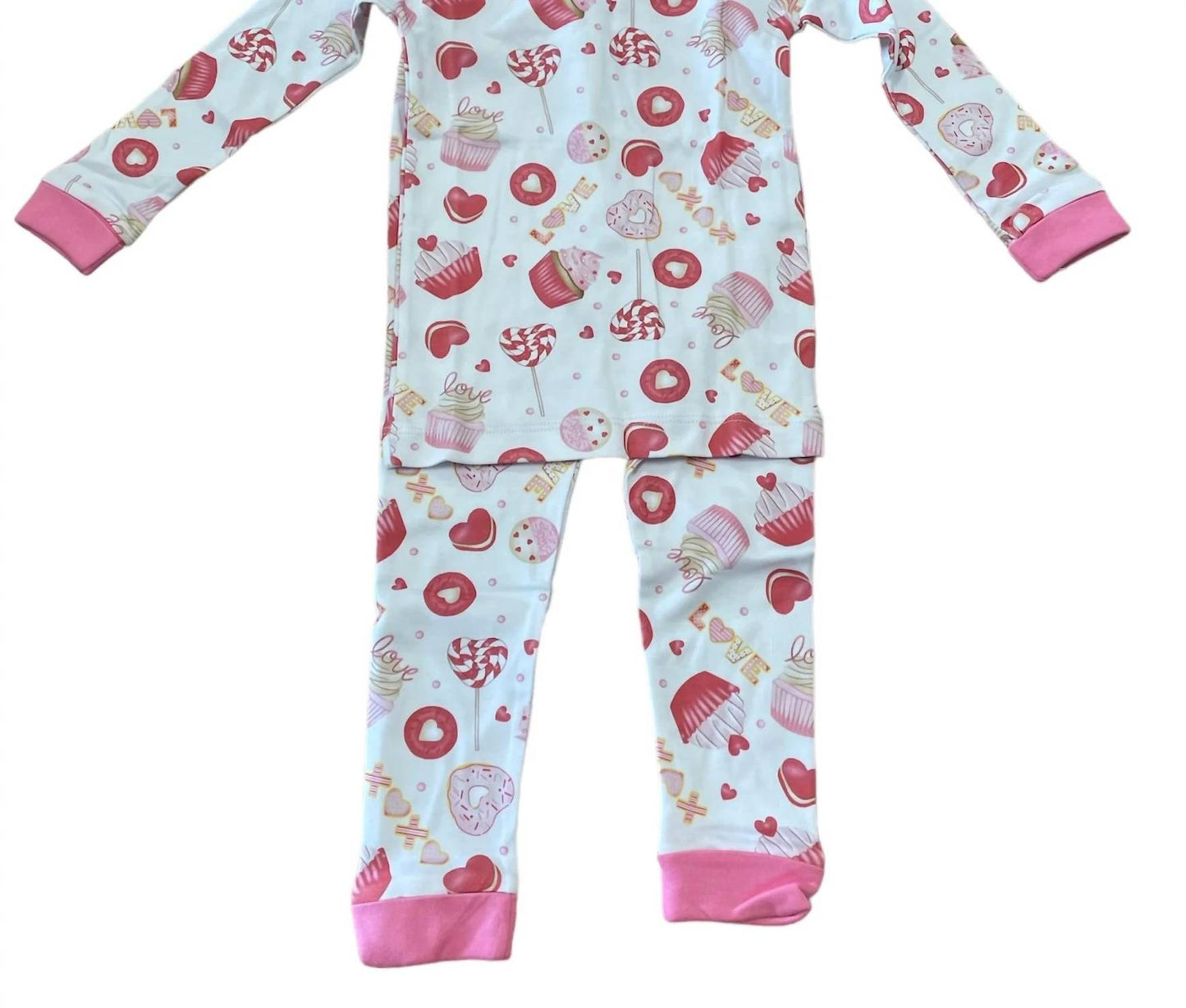 Kids' Xoxo Sweets Long Pajamas
