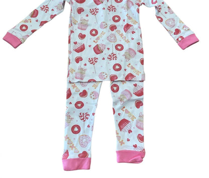 Kids' Xoxo Sweets Long Pajamas