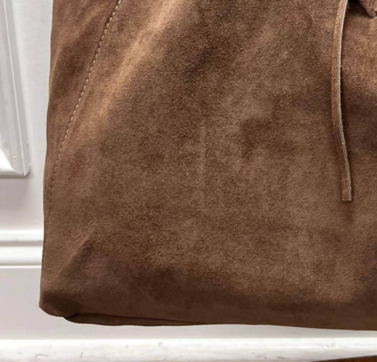 Jijou Capri - Women's Juju Suede Tote Bag - Rack Hunt -